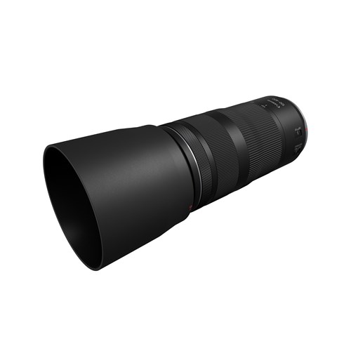 RF 100-400mm f5.6-8 IS USM_Front_Slant_with_hood